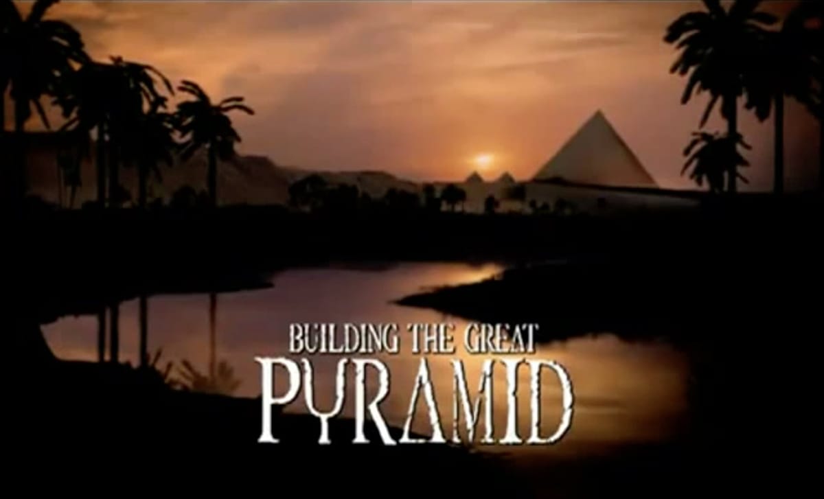BBC "Building the Great Pyramid"